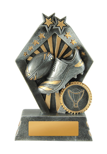 Rugby League / Union- Sunrise Series Trophy 3 sizes Trophy shop, awards, budget trophy