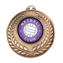 Load image into Gallery viewer, Wreath Medal - Gold, Silver, Bronze Generic Customise 25mm logo