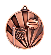 Load image into Gallery viewer, Netball - Sunrise Medal 50mm