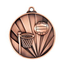 Load image into Gallery viewer, Netball - Sunrise Supreme Medal 70mm