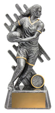 Load image into Gallery viewer, Rugby League / Union - Zoom Series Male &amp; Female Player  5 Sizes Gold coast trophy, trophy shop, Rugby League / Union trophy, sport trophy, school Rugby League / Union trophy