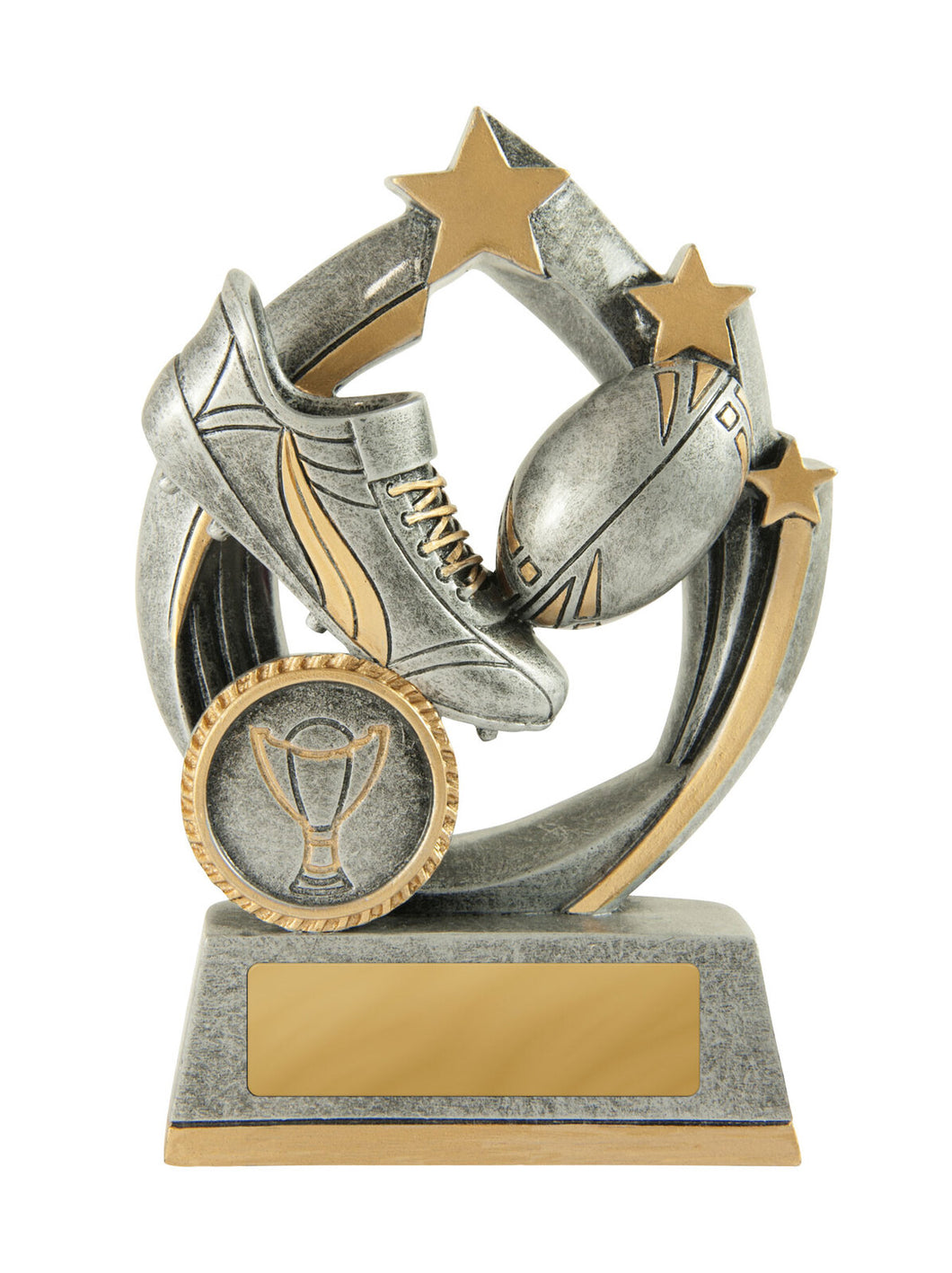 Rugby League / Union Trophy Atomic Series 3 sizes