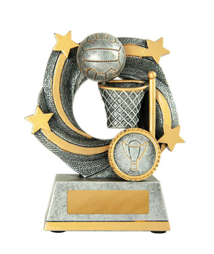 Netball - Typhoon Series Trophy 3 Sizes