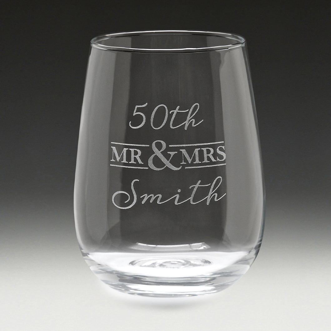 Glassware - Stemless Wine Glass 510ml