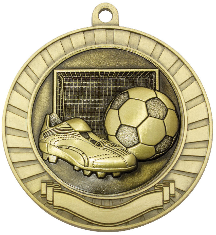 Soccer - Eco Scroll Prestiege Medal